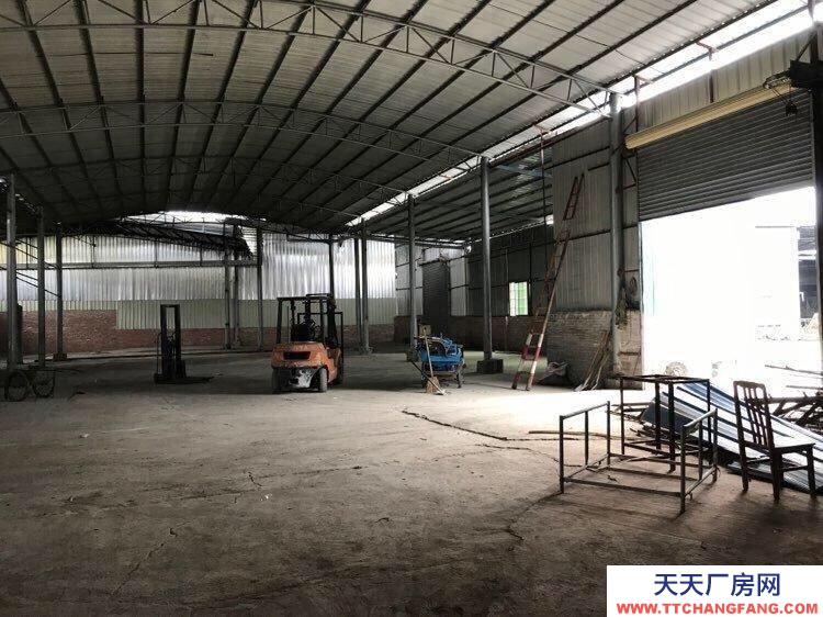 (出租) 廣州肇慶工業用地（有證），鐵棚廠房，國道旁，可進拖頭車，市水市電。