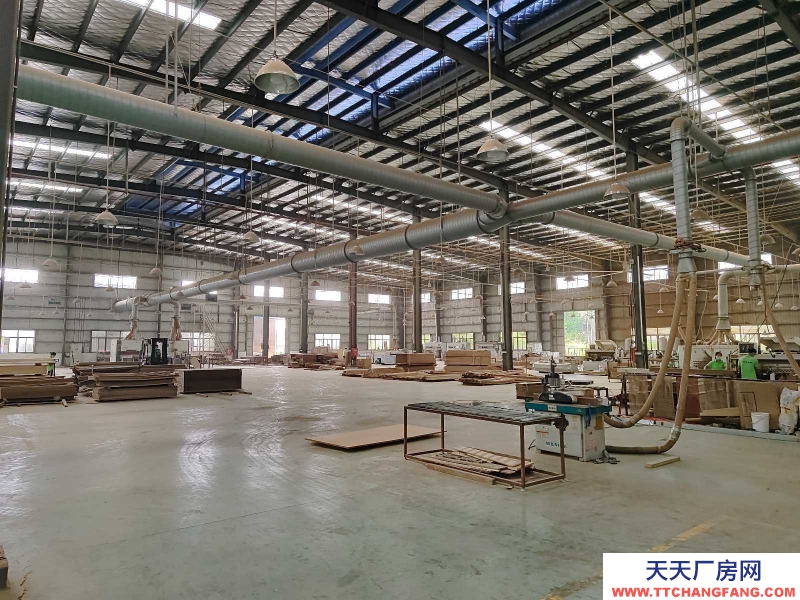 (出租) 廣州肇慶工業園1.9萬方木工廠房帶辦公室、宿舍、吸塵設備招租