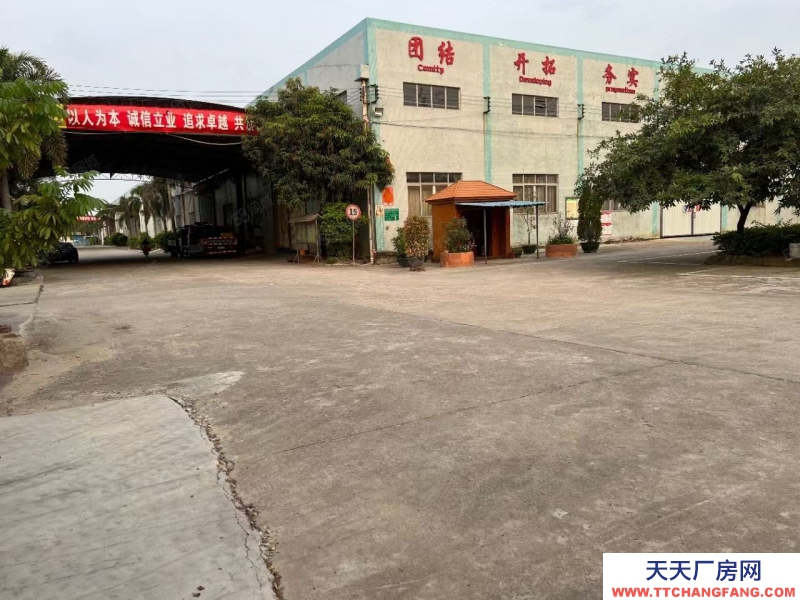 (出租) 廣州肇慶高要高速路口磚墻到頂花園式廠房