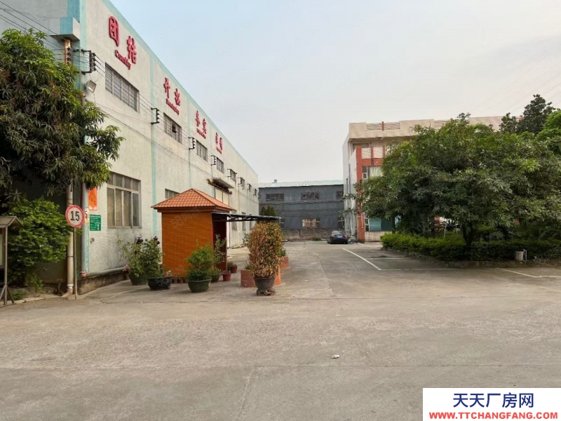 (出租) 廣州肇慶高要高速路口磚墻到頂花園式廠房