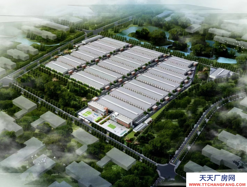 700畝食品產業園50年雙證標準廠房出售