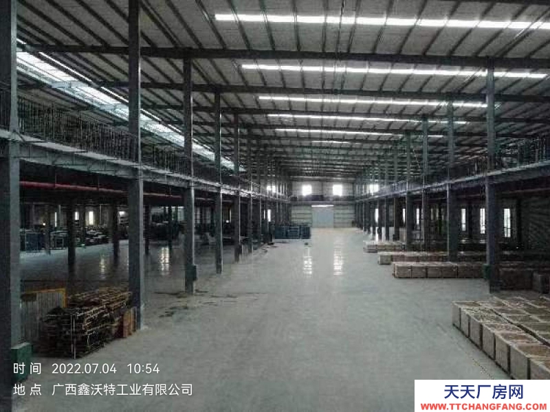 (出租) 柳州鹿寨縣鋼結構標準廠房，二棟二層，行吊，水電齊全