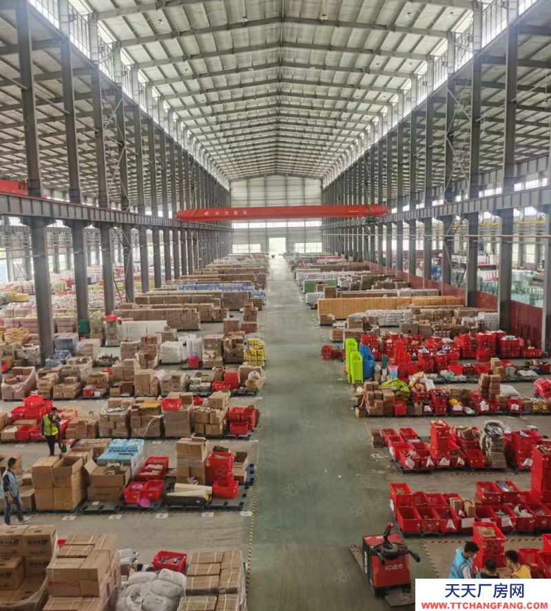 (出租) 柳州鹿寨工業園8000平廠房出租，高13米，有臺10噸行吊，