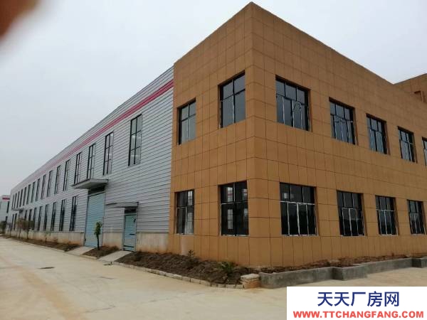 邵陽市新邵區 本廠房為獨棟標準廠房，配辦公室，交通便利，配有專用變壓器。