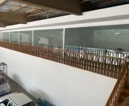 (出租) 長(zhǎng)方形場(chǎng)地,二層五間辦公室,整體出租。