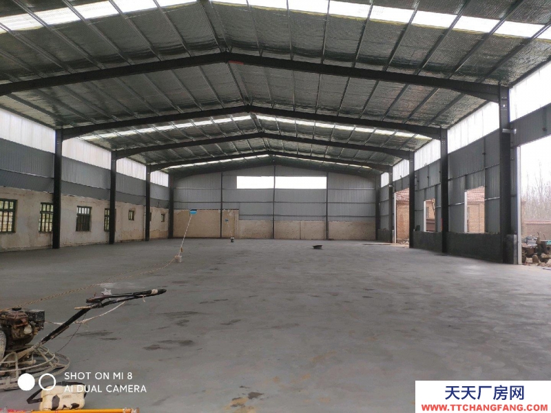 德州平原出租鋼構廠房1000平方米及院子