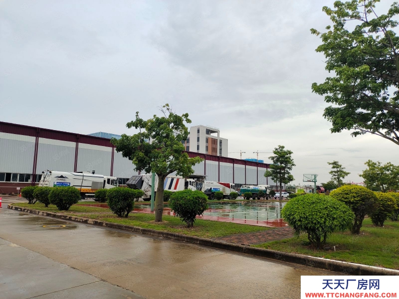 (出租) 廣東中山開發(fā)區(qū)新出單一層鋼結(jié)構(gòu)14800平帶行車廠房出租可整租可分租