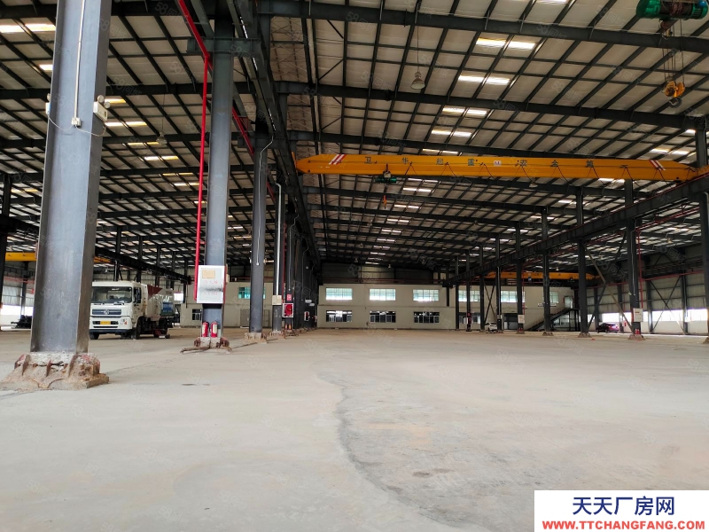 (出租) 廣東中山開發(fā)區(qū)新出單一層鋼結(jié)構(gòu)14800平帶行車廠房出租可整租可分租