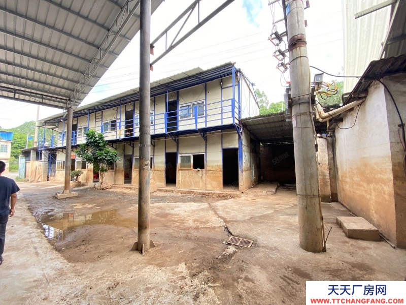 (出租) 廣東韶關(guān)馬壩廠房大馬路邊交通方便可以進(jìn)拖車