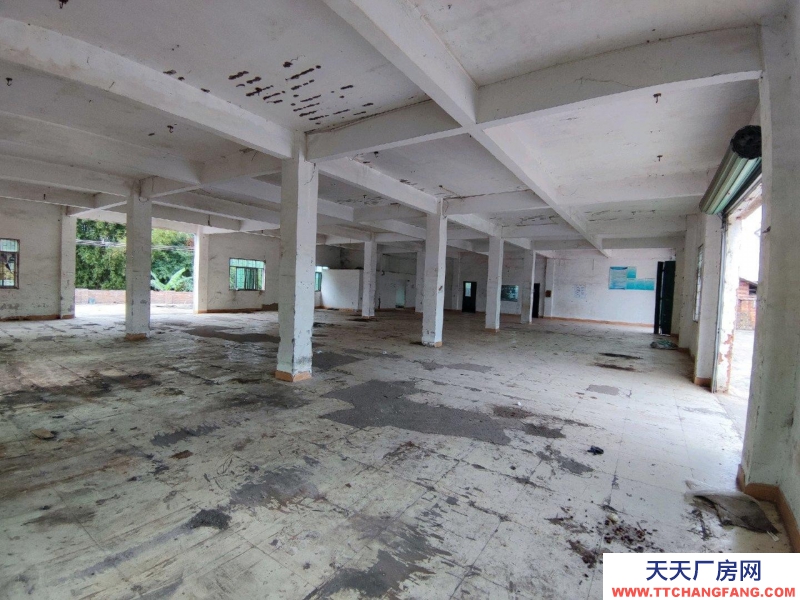 (出租) 廣東韶關南雄市黃坑鎮大公路邊廠房出租