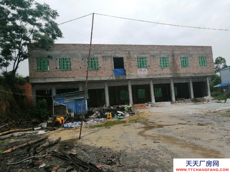 (出租) 玉林陸川房子新建毛胚房,門窗裝好,適合各類加工廠和商鋪及倉庫。