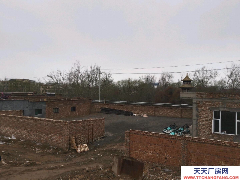 (出租) 帶租金轉讓！羅王莊108國道邊， 廠房場地 1200平米