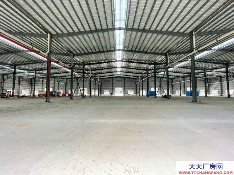 (出租) 佛山高朋滴水12米牛角位9米高明三洲鋼構單一層廠房招租2000方起分