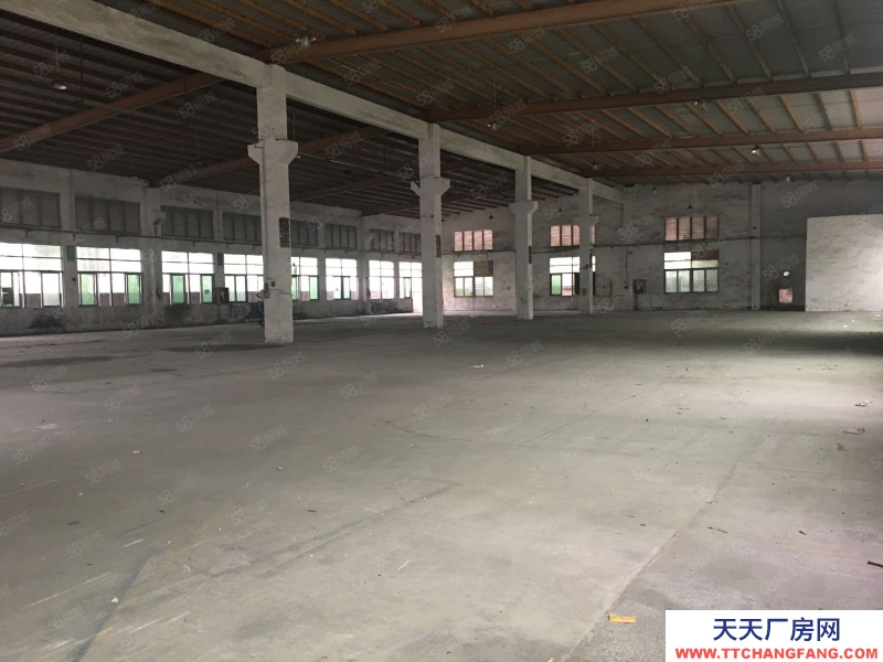 (出租) 深圳平湖清平高速出口獨(dú)棟3000平滴水8米鋼構(gòu)廠房出租分租空地大