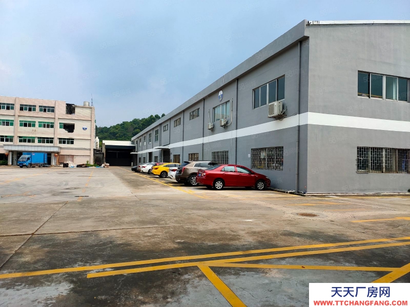 (出租) 深圳石巖塘頭原房東2000平9米高鋼構廠房倉庫出租分租園區空地大