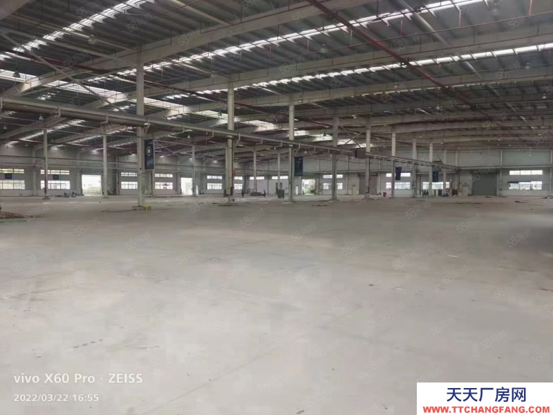 (出租) 深圳松崗高速口倉庫6萬平滴水10米帶卸貨平臺超大空地紅本鋼構出租