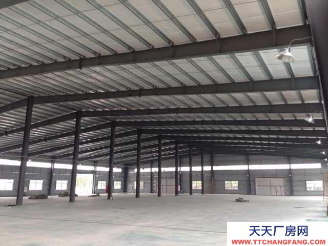 (出租) 珠海全新13米高帶隔熱鋼構(gòu)廠房及標準廠房空地出租可分租