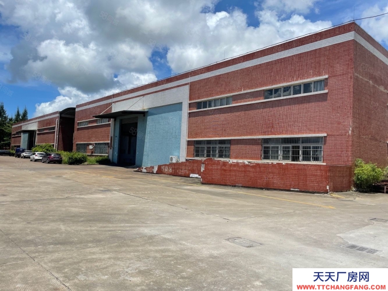 (出租) 珠海紅旗2700~6000平單層鋼構(gòu)廠房，帶10噸行車，可分租