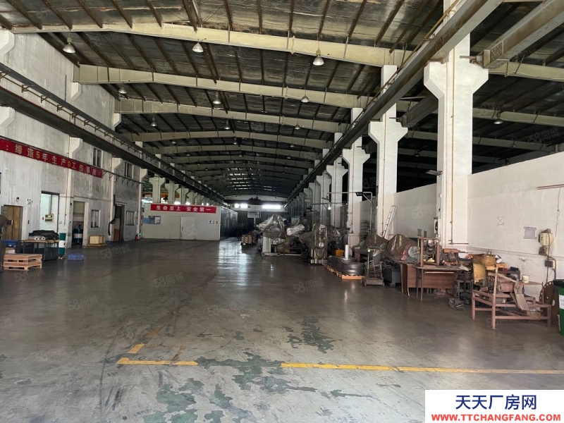 (出租) 珠海紅旗2700~6000平單層鋼構廠房，帶10噸行車，可分租