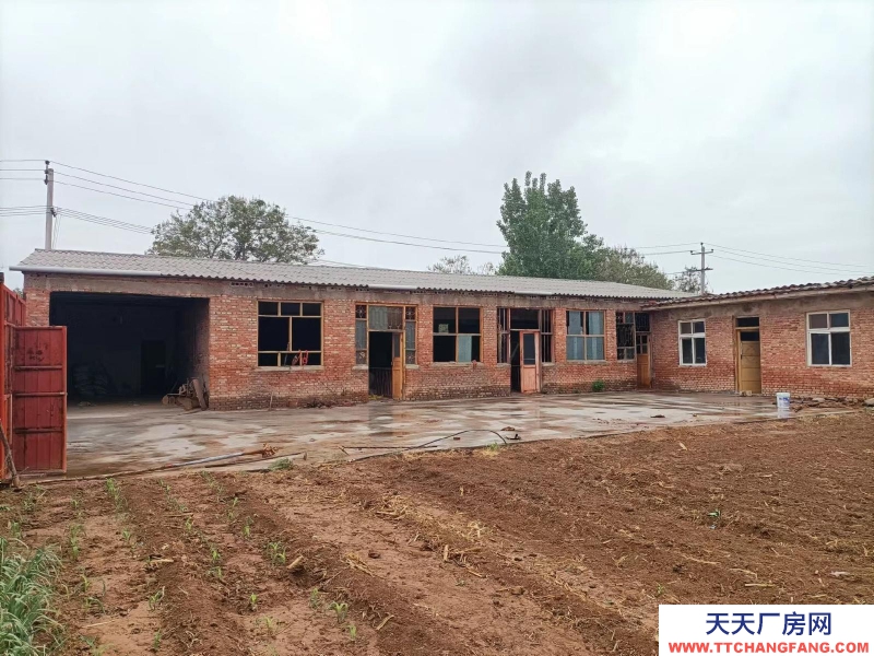 邢臺市  內丘 (出租) 350平方屋子 + 一畝地(667平方)院子