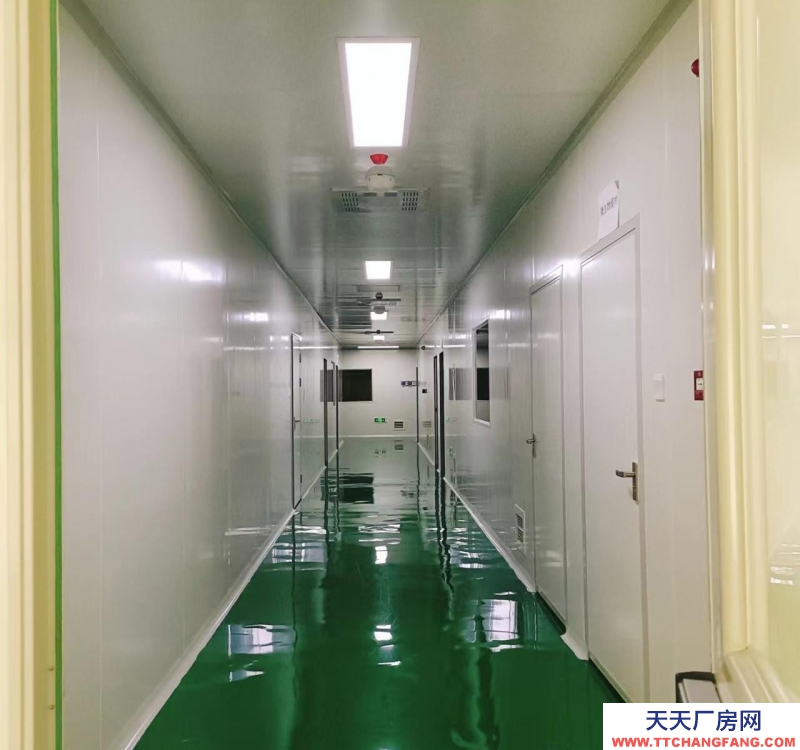 (出租) 2000㎡國際標準化的GMP十萬級凈化生產車間。