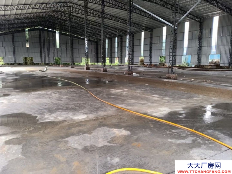 (出租) 惠州博羅沖壓鈑金龍溪國道邊上獨(dú)門獨(dú)院鋼構(gòu)廠房空地1500平方原房東證件齊