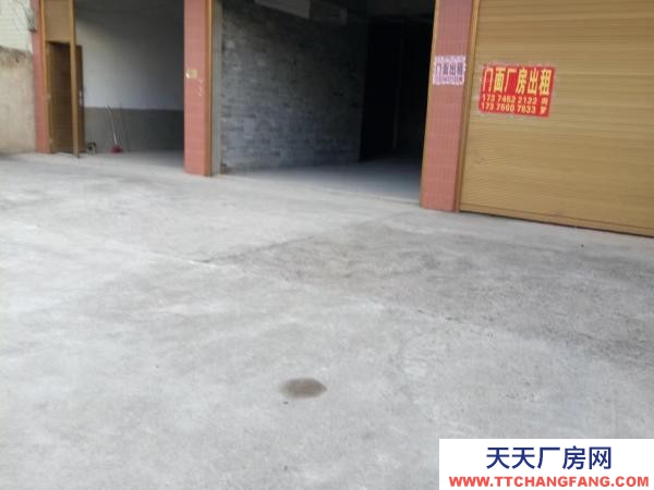 永州市祁陽區廠房出租  門面與廠棚連結，可做廠房與倉庫。