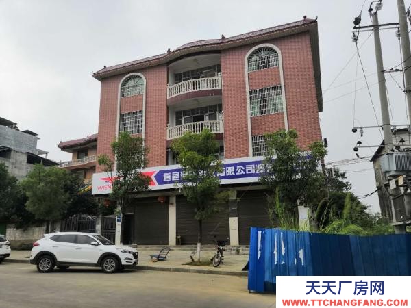 永州市道縣熱加工熟肉制品廠房  道州北路富塘臨街獨棟四層樓房屋