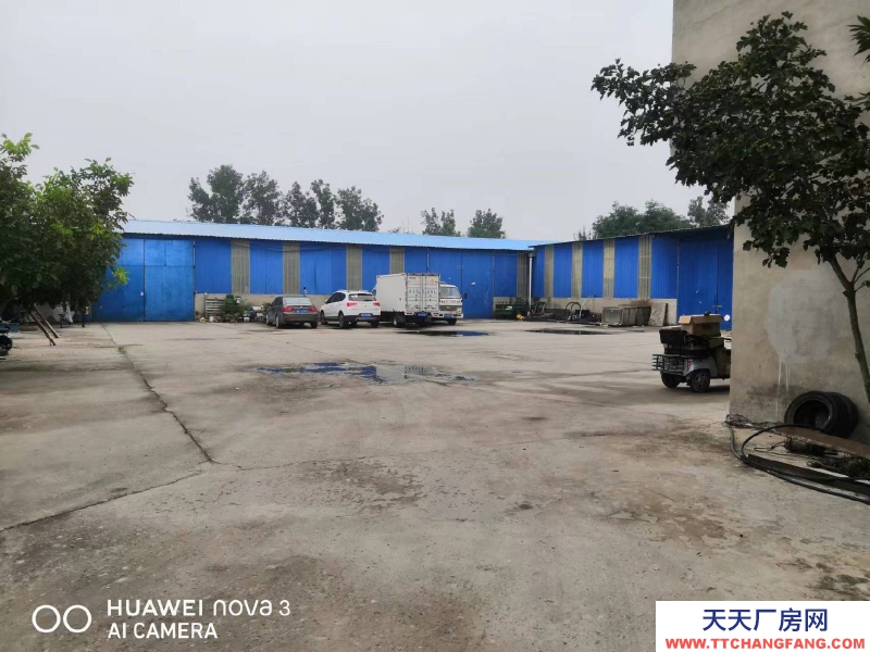 邢臺 沙河 (出租) 庫房可進出半掛車，院子寬敞半掛車可掉頭