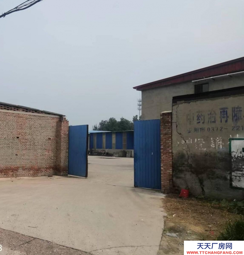 邢臺 沙河 (出租) 庫房可進出半掛車，院子寬敞半掛車可掉頭