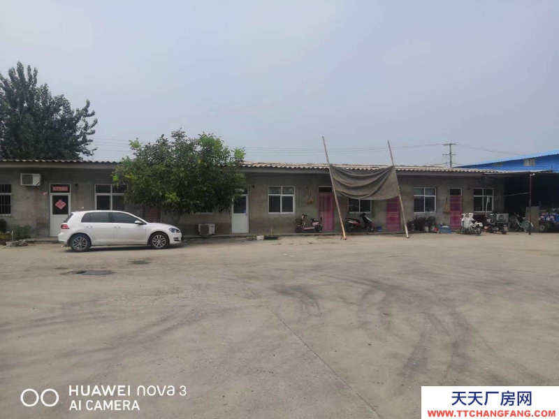 邢臺 沙河 (出租) 庫房可進出半掛車，院子寬敞半掛車可掉頭