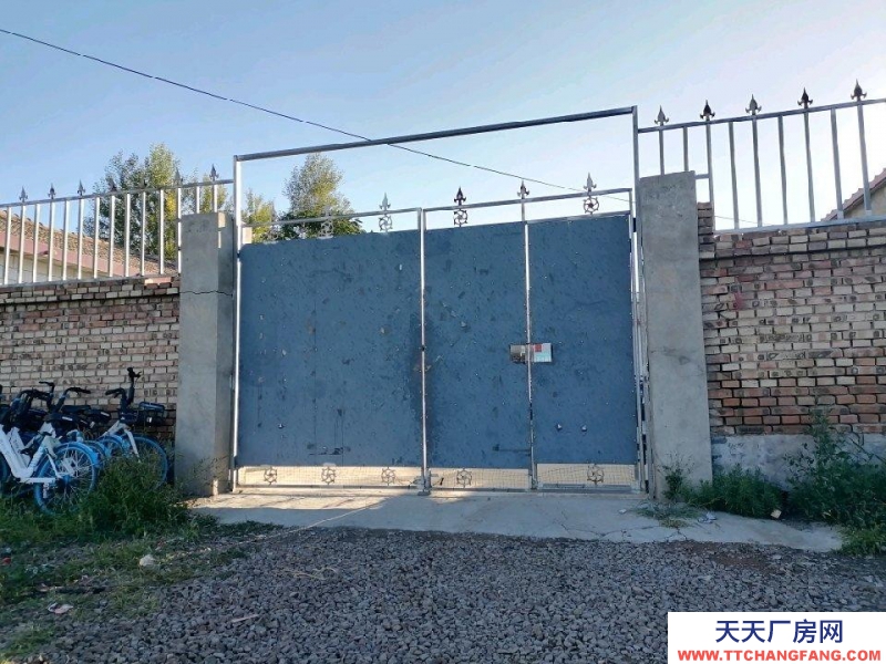 張家口 橋東 茶飲料廠房(出租) 獨院，三相電噪音梢大可接收，場地寬闊