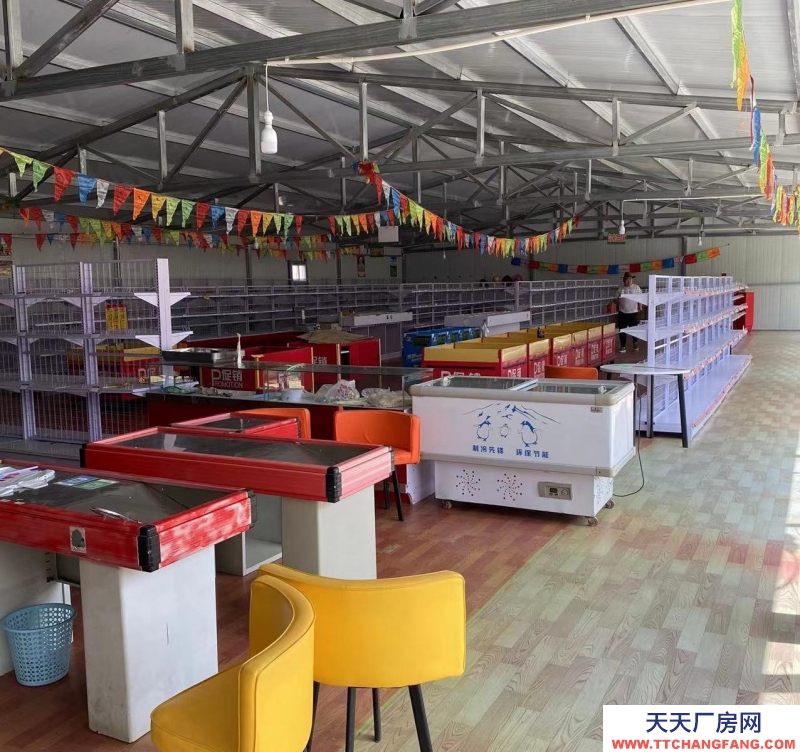 張家口 張北縣  (出租) 四百平米的庫(kù)房六百多平米的大院