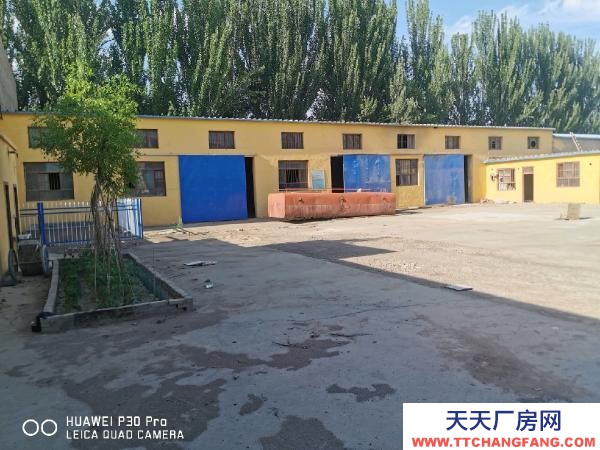 銀川市永寧機加工廠房 一號廠房高9米長24米。二號廠房高6米長45米。