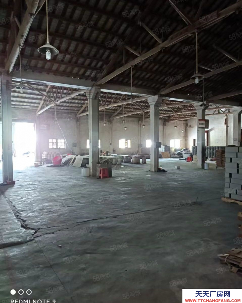 (出租) 潮州潮安鳳塘工業區蓋瓦廠房約2600平方，有三相電，集裝車適合建材