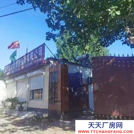 滄州 河間(出租) G337國道邊證件齊全河間市河肅路占地8畝5千平調(diào)味料廠房200平