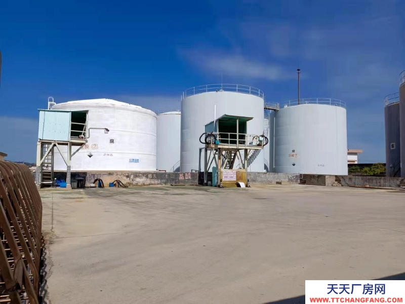 (出租) 潮州饒平三百門碼頭危險化學品儲罐倉庫鹽酸液堿硫酸