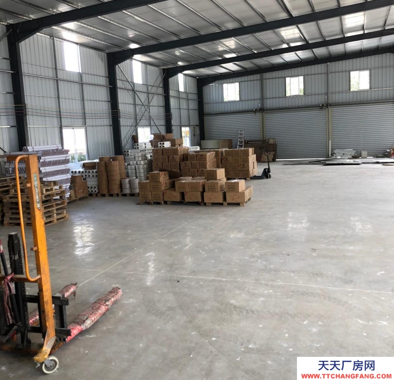 (出租) 潮州饒平鋼結構1100平方 層高7米、帶三相電物流倉庫