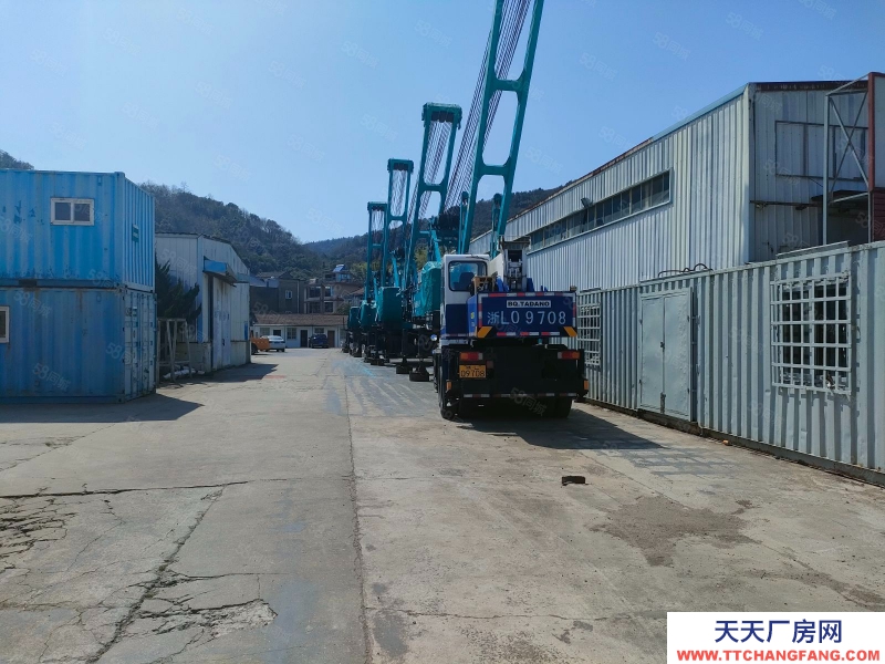 舟山市定海(出租) 白泉獨院廠房場地5000平米出租    五金加工 機械制造