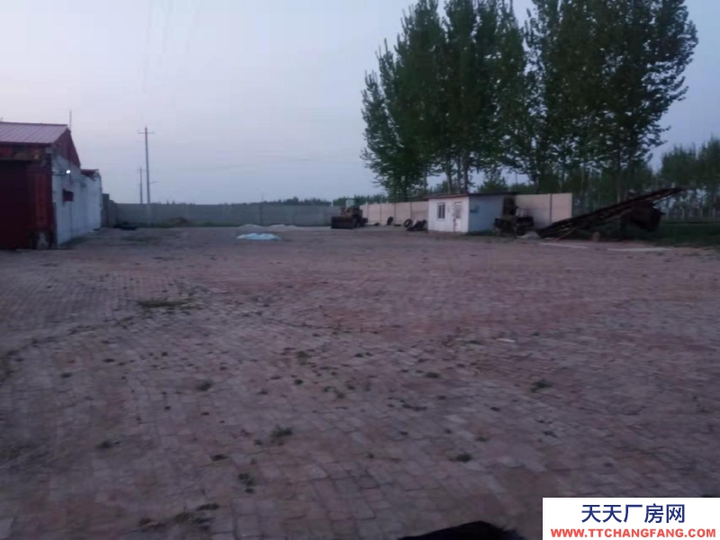 滄州 南皮(出售) 新霞線路邊，地面廣闊交通便利，可租可售。