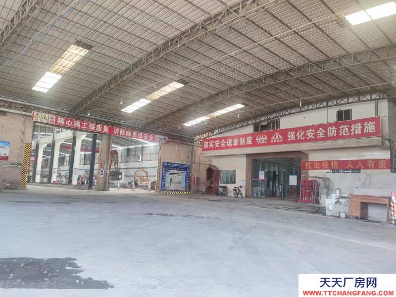 (出租) 廣州增城大跨度廠房出租滴水11米！可以裝航車，可分租價格超低物流倉庫