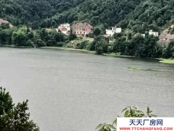 贛州市贛縣機加工廠房  鄉村湖景房出租 居龍潭水庫邊（可租、可售、可合伙開發民宿）