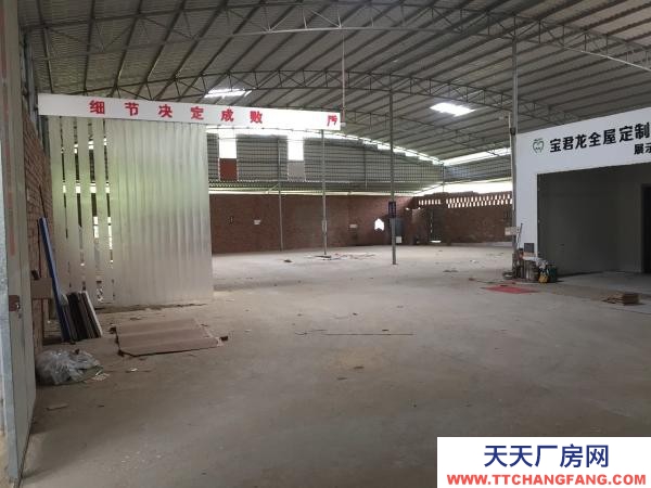 贛州市贛縣物資倉庫 倉庫方正 干燥不潮濕低高度6米 有水電 有辦公室