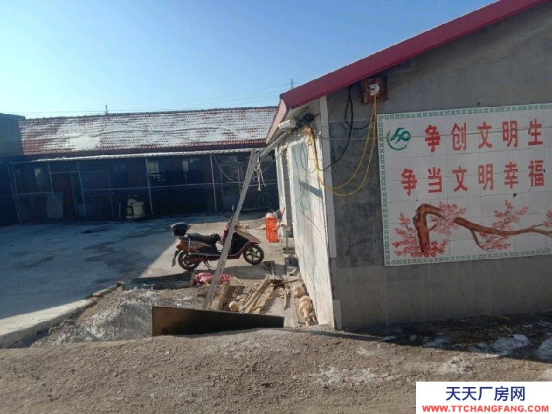 承德 平泉(熱加工熟肉制品廠房出售) 有個6畝多地，交通方便