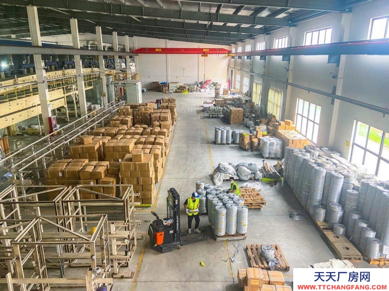 臺州市天臺(出租) 天臺洪三工業區,花園式廠房,精裝修辦公室,高空間利用率廠房。罐頭