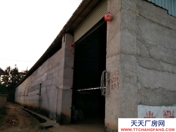 贛州市大余機加工廠房 帶租出售,交通便利,適合辦廠,倉儲,水果加工
