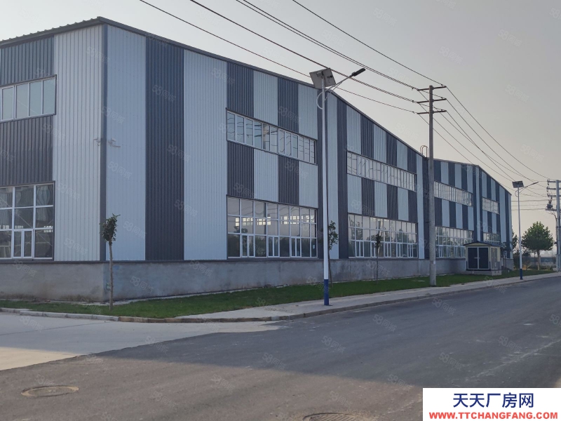 定州 南城(出售) 鋼結構糧食加工品廠房。層高可定制，可貸款，空間大，實用！園區(qū)配套成熟。