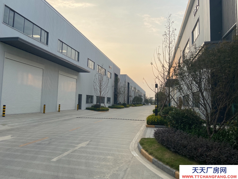 城北單層鋼結構現房出租，高速路口，花園廠房！