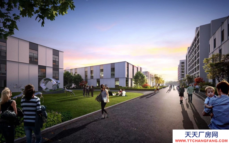 無錫產業園區單層火車頭框架結構廠房直售