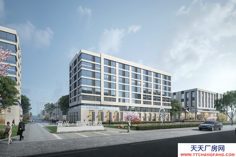 出售宜興新建框架結(jié)構(gòu)單層火車頭廠房層高10米